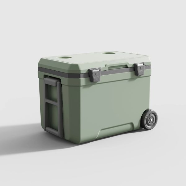 45L Large Capacity Cooler Box with Wheels for Fishing and Camping foldable coolers - 图片 6