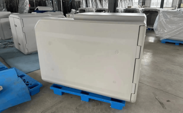 990L Grey Cooler Box for Army Use Build-In Van and Tricycle for Cold Room Storage - Image 4