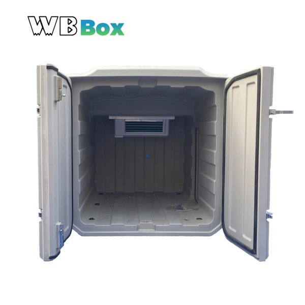 990L Grey Cooler Box for Army Use Build-In Van and Tricycle for Cold Room Storage