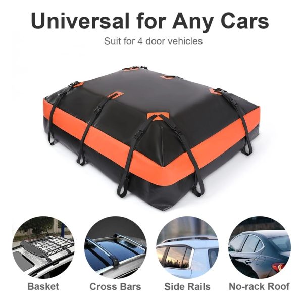 Custom Wholesale Car Roof Bag Cargo Carrier - Image 5