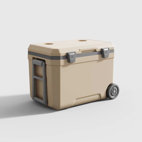 45L Large Capacity Cooler Box with Wheels for Fishing and Camping foldable coolers - 图片 5