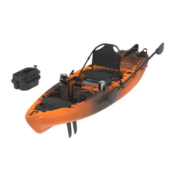 10ft Sit On Top fishing Kayak with flipper pedal drive multifunctional 3M canoe boat OEM/ODM manufacturer