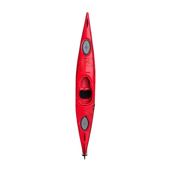 Customized 14.5ft - 17ft Sit in Kayak Plastic Single seat and double seat ocean kayak in sea - Image 2