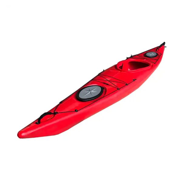 Customized 14.5ft - 17ft Sit in Kayak Plastic Single seat and double seat ocean kayak in sea - Image 3